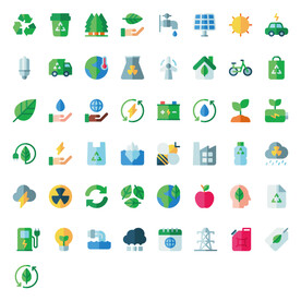 环境保护ICON图标