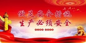 安全生产展板