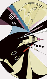 意大利抽象装饰画