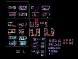 小型别墅成套施工图