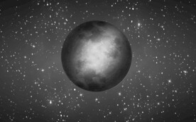 太空月球背景墙