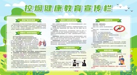 控烟健康教育宣传栏