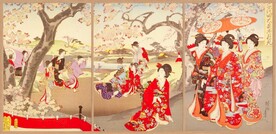 日本歌姬仕女图