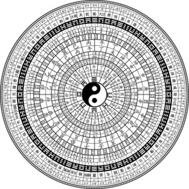 太极八卦带通道每圈分层