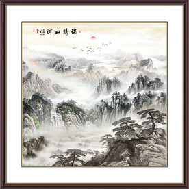 江山如画锦绣山河图