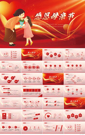 感恩母亲节母爱妈妈动态PPT