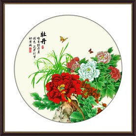 富贵花开牡丹图