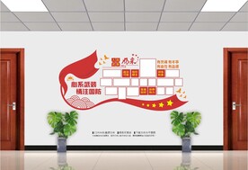 人民武装风采照片墙