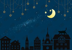 宇宙星光月亮小猫