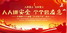 安全生产宣传展板