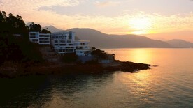 深圳市大鹏新区沙渔涌清晨日出