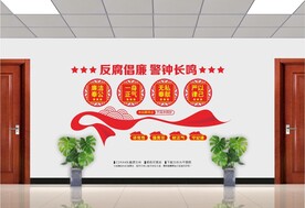 反腐倡廉警钟长鸣