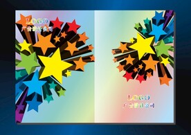 缤纷五星 画册封面