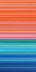 高清手绘彩虹渐变线条图案