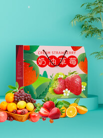 草莓包装（下载为平面图）