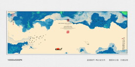 中国风玄关意境装饰画