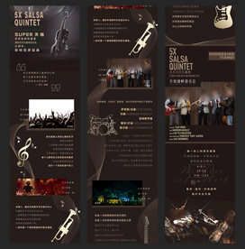 音乐会 长图 乐器 