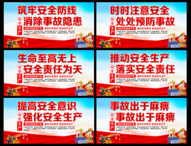 安全月宣传栏