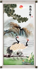 松鹤延年图 