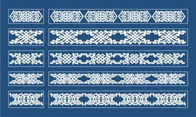 精美中式宫廷边框