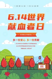 世界献血者日海报