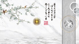 大理石电视背景墙