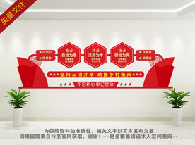 乡村振兴背景墙