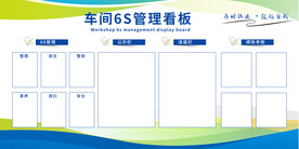 6S管理展板