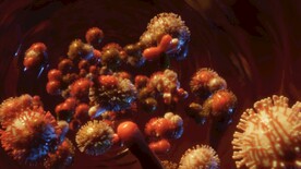 病毒动画视频素材