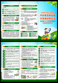食品安全周三折页