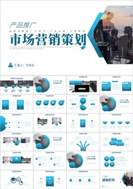 简约市场营销策划方案PPT