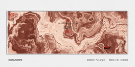 高端水墨丝绸印花