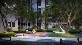 第四代建筑 森林空中庭院园林