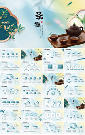 公司茶话会工作总结汇报PPT