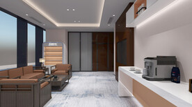 银行接待室设计案例效果图