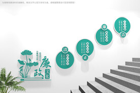 廉政楼梯文化墙