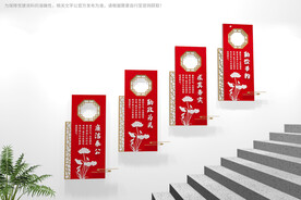 廉政楼梯文化墙