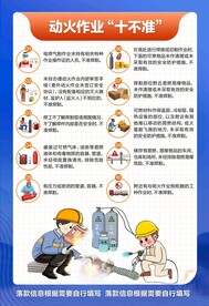 动火作业十不准挂画