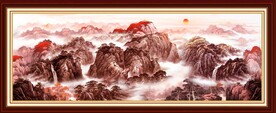 新中式山水画