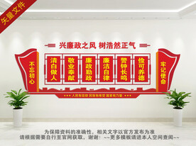 廉政背景墙