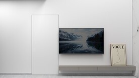 公寓电视背景墙效果图