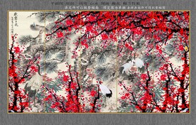 梅花装饰画