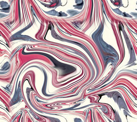  抽象花  水波纹  