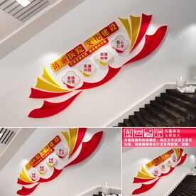 廉洁行医文化墙