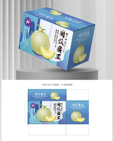 玫珑网纹蜜瓜包装