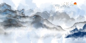 意境水墨画