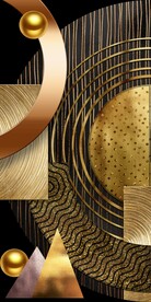 抽象艺术几何装饰画