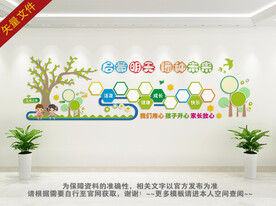 幼儿园卡通文化墙