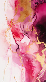 红色抽象背景画