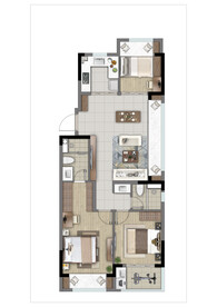 户型图 家配图 洋房图图片